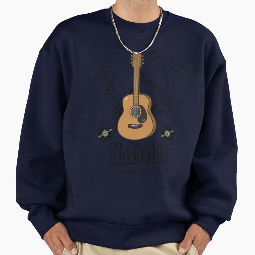 Nashville Where Music Comes From Sweatshirt - Image 5