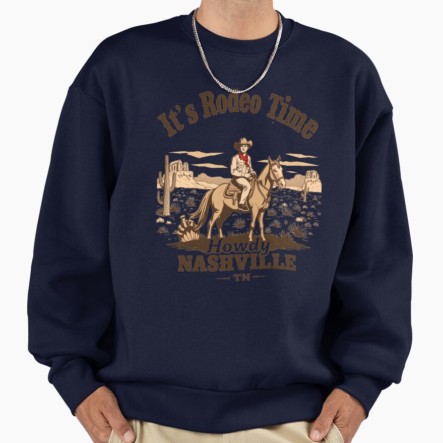 Howdy Rodeo Time Nashville Sweatshirt - Image 5
