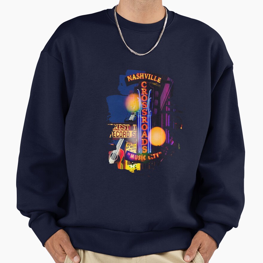 Nashville Music City Signboard Sweatshirt - Image 5
