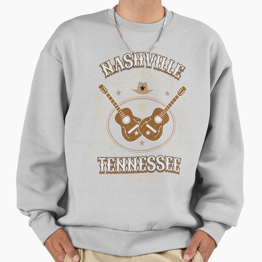 Vintage Retro Nashville Sweatshirt - Image 4