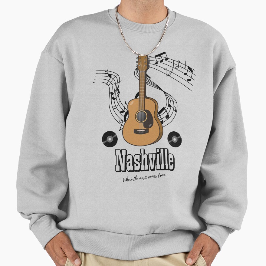 Nashville Where Music Comes From Sweatshirt - Image 4