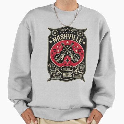 Country Music Lover Vintage  Nashville Sweatshirt