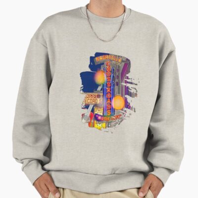 Nashville Music City Signboard Sweatshirt