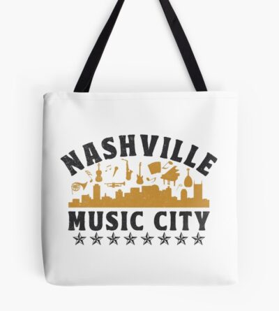 Nashville Tennessee Vintage Boho Tote Bag