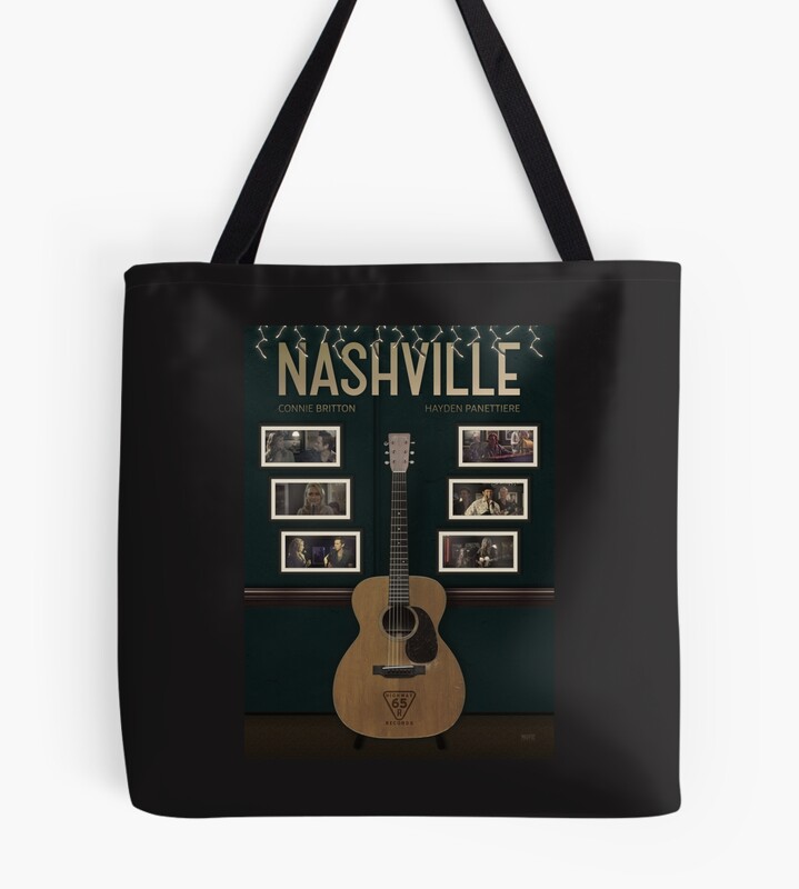 Nashville Tv Show Music Tote Bag