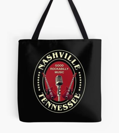 Vintage Rockabilly Nashville Tote Bag