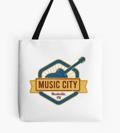 New Music City Nashville Tote Bag