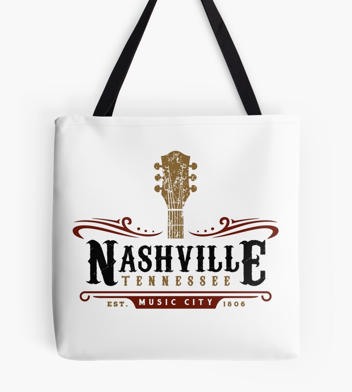 Nashville Tennessee America Gift Tote Bag