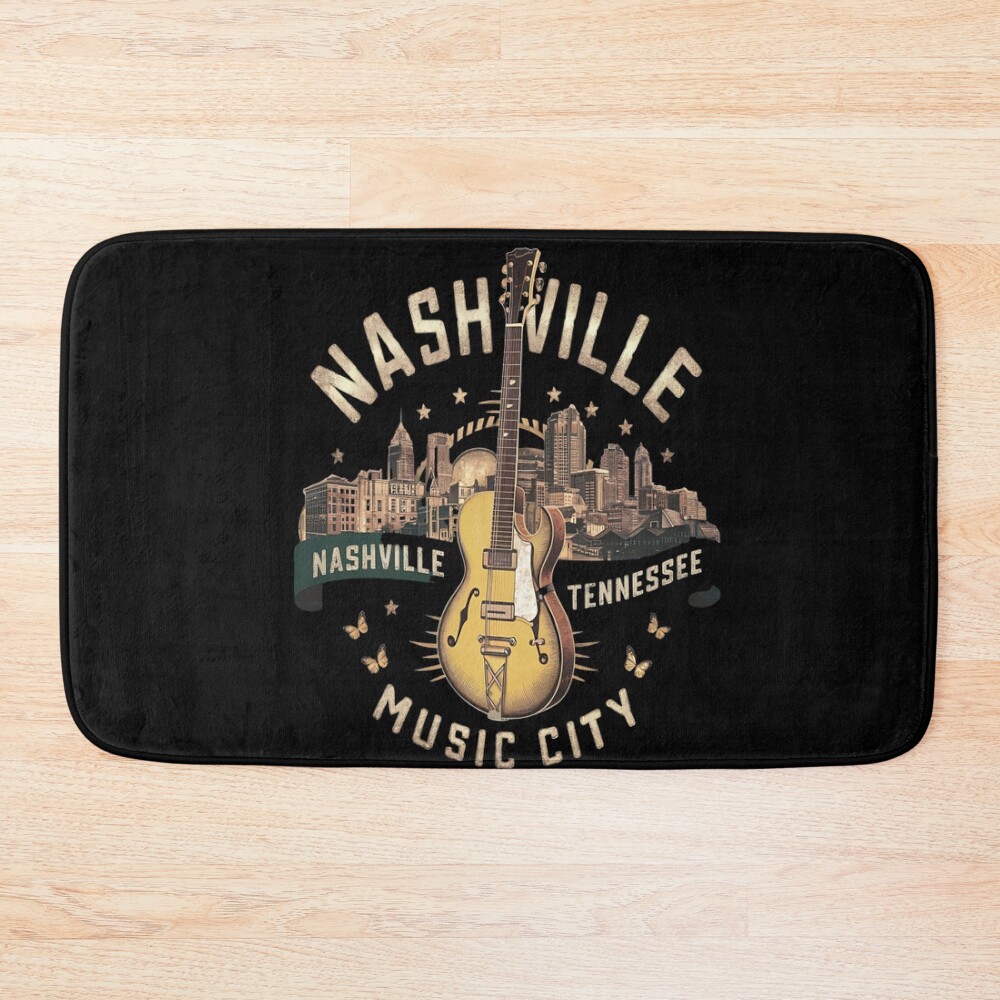 Nashville Souvenir Bath Mat