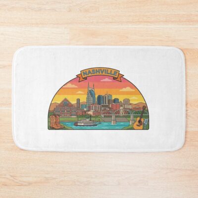 Nashville City Bath Mat