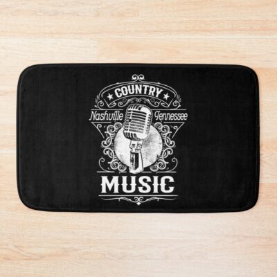 Nashville Lover Retro Bath Mat