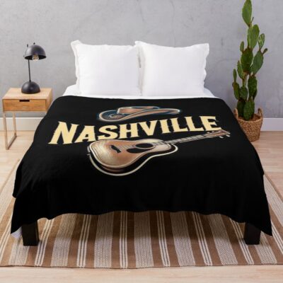 Nashville Tennessee Throw Blanket
