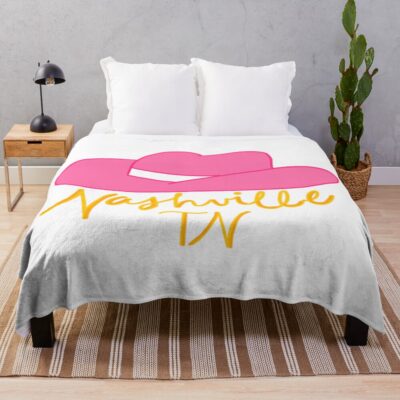 Nashville Tn Throw Blanket