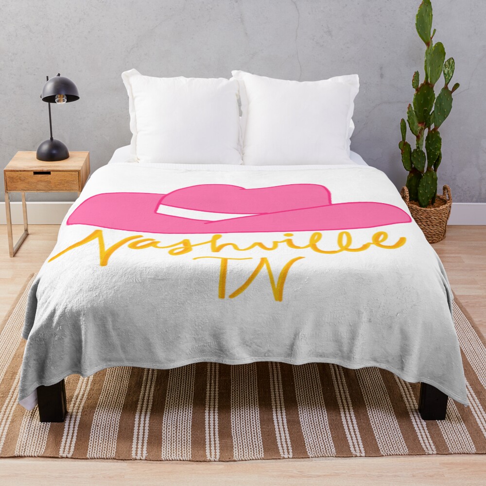 Nashville Tn Throw Blanket