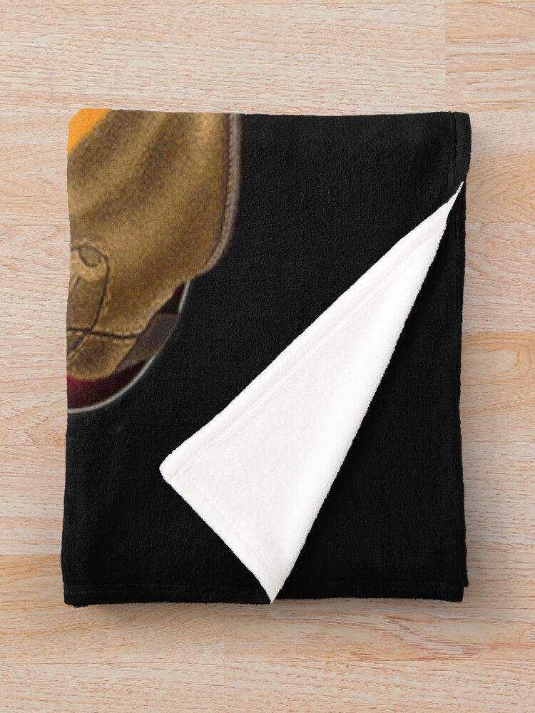 Nashville Cowboy Boots Throw Blanket - Image 2