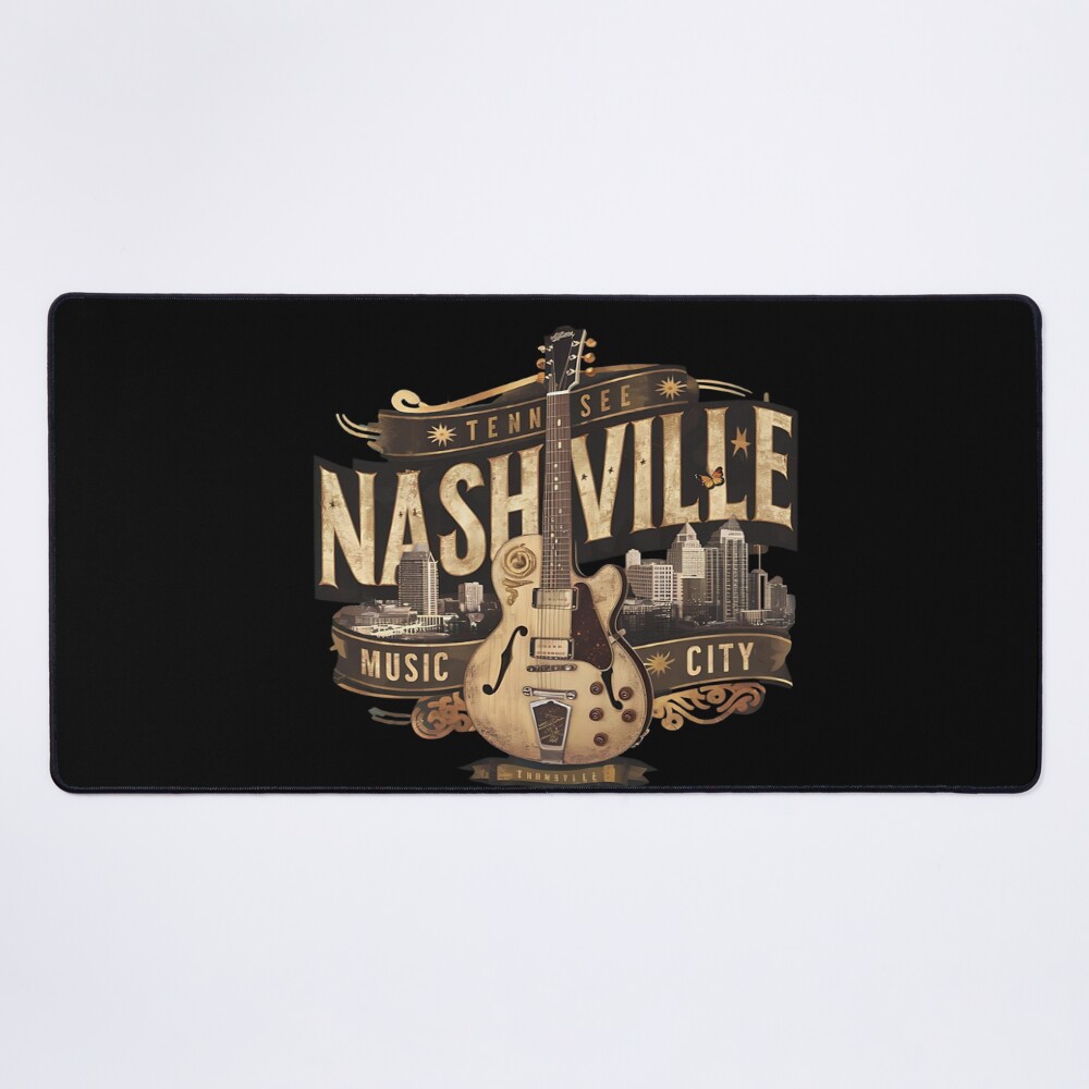 Nashville Cityscape Mouse Pad