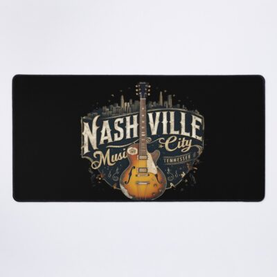 Nashville Music City Travel Mouse Pad