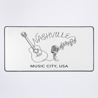 Nashville Line Art Mouse Pad