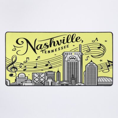 Nashville Tennessee State Mouse Pad