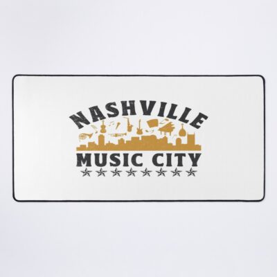 Nashville Tennessee Vintage Boho Country Music Gifts Mouse Pad