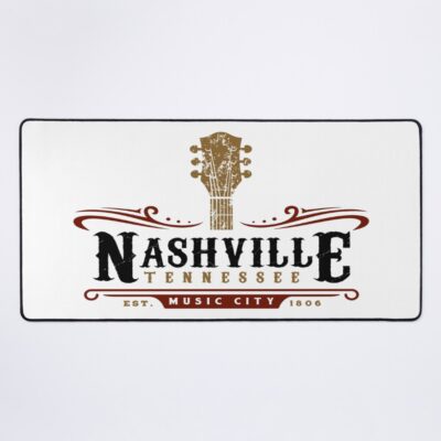 Nashville Tennessee Music City Usa America Gift Mouse Pad