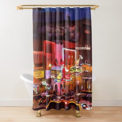 Nashville Tennessee Signboard Shower Curtain