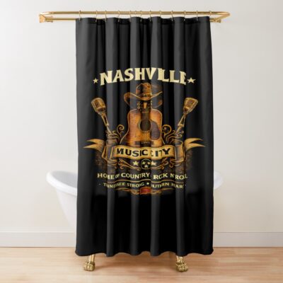 Nashville Cow Shower Curtain