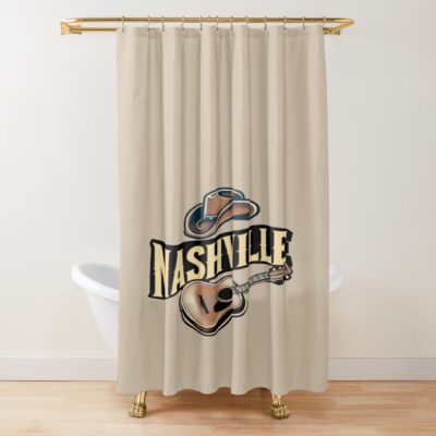 Nashville Tennessee Usa Shower Curtain