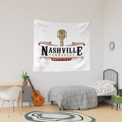 Nashville Tennessee America Gift Tapestry